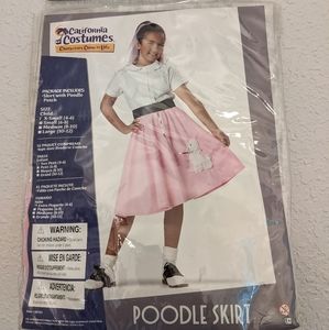 California Costumes Poodle Girl Skirt Size 4-6